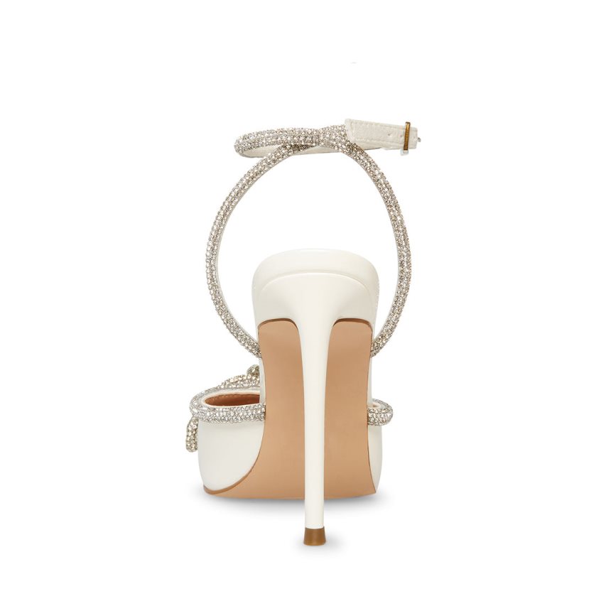 White Steve Madden Viable Women's Heels | PH 8520GLP